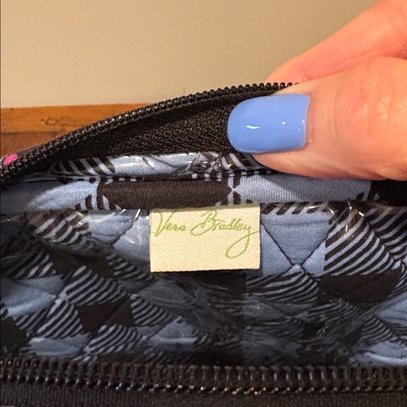 Vera Bradley Medium Cosmetic Bag Alpine Floral - Picture 9 of 12